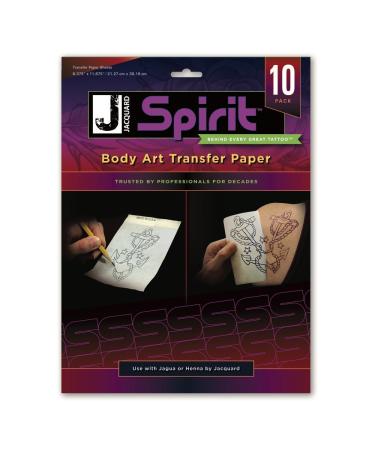 Jacquard Spirit Transfer Paper 10-Pack Multicolor