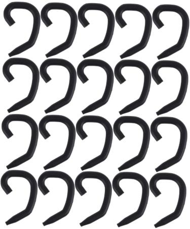 Fomiyes 60 Pcal Mask Ear Hooks - Anti-Strangulation Face Cover Extensions & Clothes Rack Hooks for Mask Wearers - Buy Online on GoSupps.com