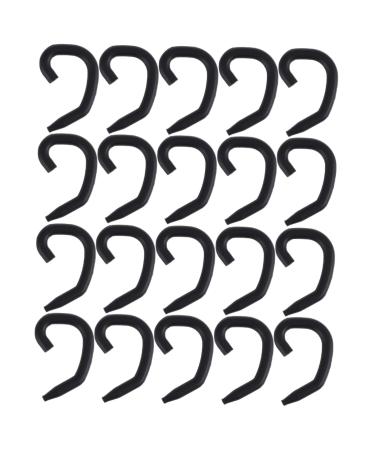 FOMIYES 20S Hook for hearing protection masks clothes hanger mask hanger hook for the ear cover Extraution of the facial cover buckle of facial cover with a hook round line