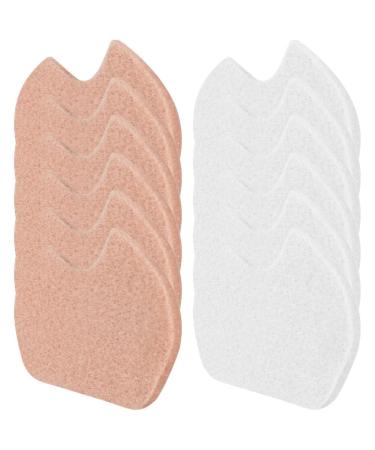 GLEAVI 6 Pairs Forefoot Pad Forefeet Pads Forefoot Cushion Pads Shoe Pads for Heels Heel Protectors for Shoes Foot Cushions for High Heels Feet Pads for Heels Wool Felt Miss Heel Pad Lace