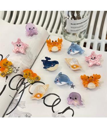 AJTUTUS Hair Claw Clip Hair Ornamentation Hair Clamps Cute Hair Catch Easy Barrettes Adornment Hairpin for Girl - Buy Online on GoSupps.com