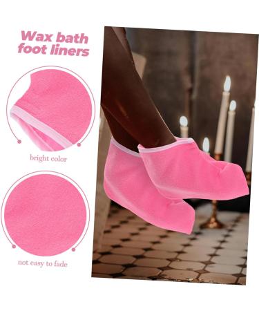 Mikinona 2 Pairs Foot Mask Insulation Bag Paraffin Wax Foot Covers Paraffin Wax Bath Liners Nail Art Pedicure Foot Cover Paraffin Wax Bath Mittens Paraffin Heated Foot Spa Liners Polyester - Buy Online on GoSupps.com