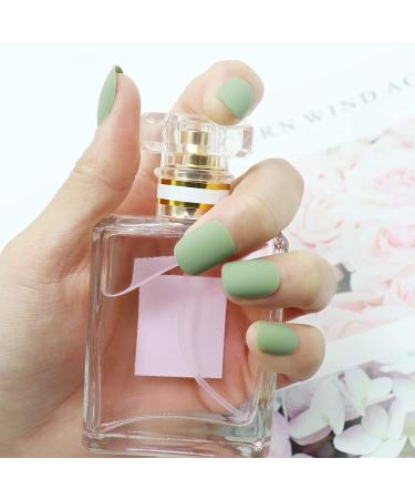 576Pcs Matte Short Press on Nails | Full Cover Acrylic False Nails - 24 Color Options | Nail Salon Art DIY for Women - Buy Online on GoSupps.com