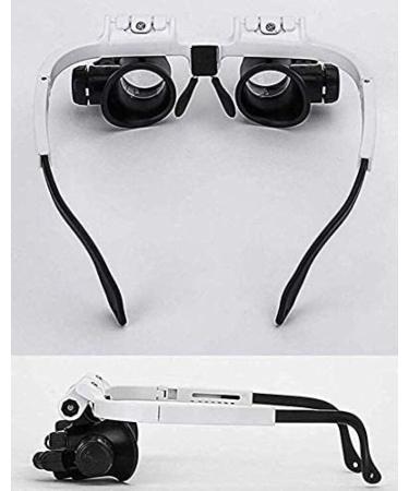 8X 15X 23X Head-Mounted Magnifying Glass with Led Light Head-Mounted Amplifier Handsfree Reading Magnifying Glasses Jeweler 's Loupe Glasses incomparable123 - Buy Online on GoSupps.com