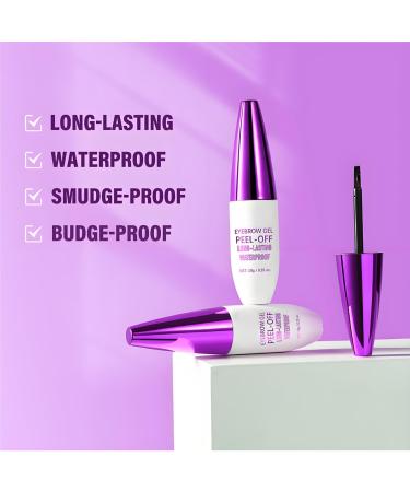  SONGVISON Eyebrow Dye Gel Peel Off Gel Brow Waterproof Eyebrow Dye Semi Permanent Eyebrow Dye Up to 3 Day Wear Eyebrow Makeup with Dye - Buy Online on GoSupps.com