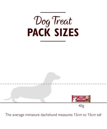 Lily's Kitchen Natural Adult Dog Treats - Beef On the Go Bars (1 Pack x 40g) - Buy Online on GoSupps.com