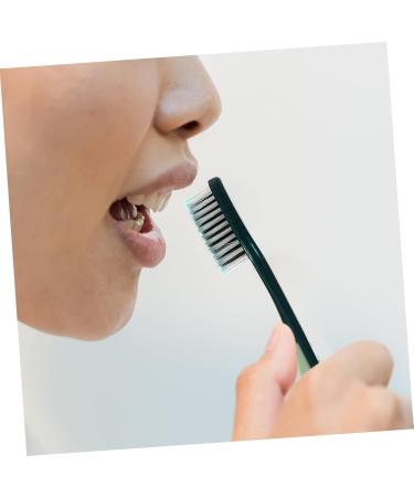Minkissy Adult Toothbrush Set - 4 High Bristle Density Oral Cleaning Tools for Travel | Durable Effective Home Dental Care Solutions - Buy Online on GoSupps.com
