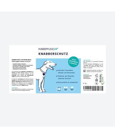Dog Care24 Nabber Protection - 1L Anti-Chew Spray for Furniture Clothing & Shoes - Buy Online on GoSupps.com