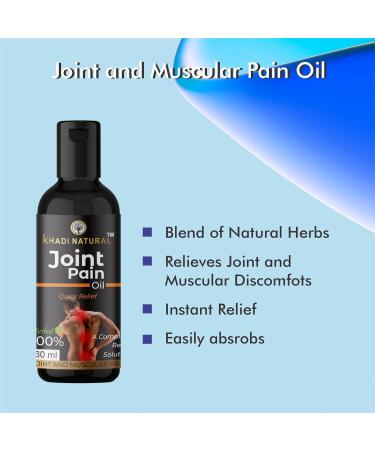 Jointer Pain Oil | Ayurvedic Herbal Remedy for Joint & Muscle Relief (60 ML) - Fast & Lasting Pain Relief - Buy Online on GoSupps.com