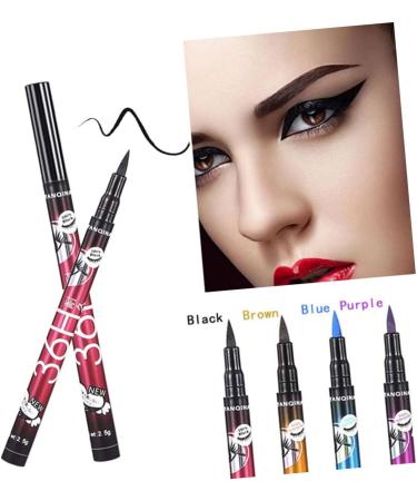 NOLITOY 2pcs Eyeliner Pencil Liquid Eyeliner Colorful Eyeliner Eyeline Pencil No Smudge Waterproof Pen - Buy Online on GoSupps.com