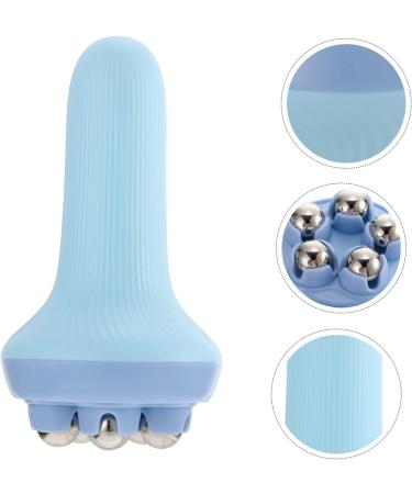 Ultechnovo 2PC Massage Roller & Ice Cream Roll Hammer | Percussion Back Massager | Manual Muscle Roller & Hand Devices with Steel Balls - 14.5x7.5cm - Buy Online on GoSupps.com