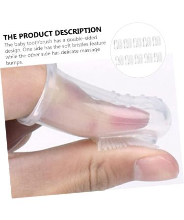 Buy Infant Finger Toothbrush - Best Teething Toothbrush for Babies | International Shipping Available - Buy Online on GoSupps.com