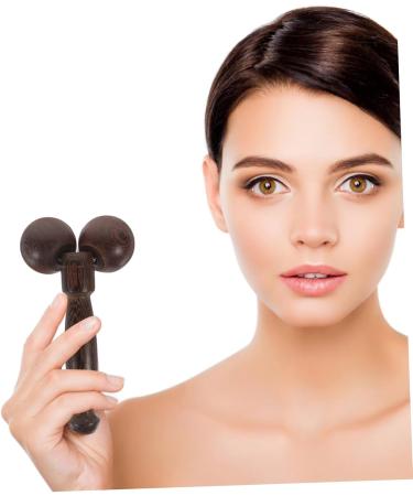 FOMIYES Chicken Wing Wood Massager & Face Roller - Premium Relaxation Tools for Women | Eye & Facial Massage Therapy - Buy Online on GoSupps.com