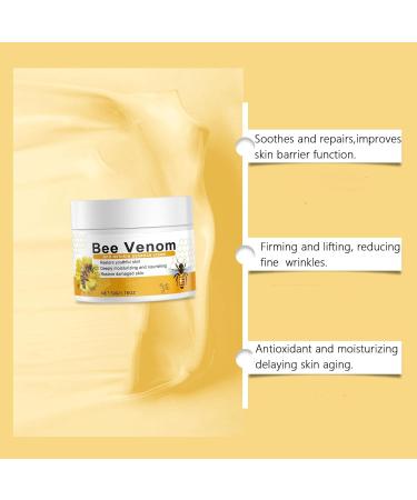 yxcully Bee Ven-om Anti-Wrinkle Face Cream Natural Moisturizing Cream that Firms the Skin Reduces Fine Lines Firming for Mature Skin Day and Night Moisturizing Cream (1 - Buy Online on GoSupps.com