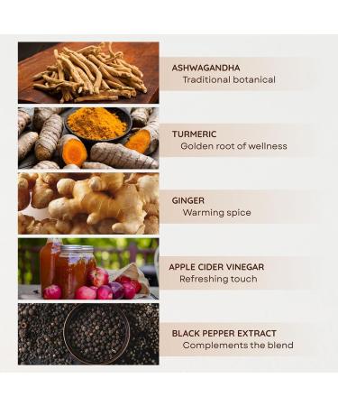 Hebhac Herbs Ashwagandha Capsules 90 Capsules 1000mg with Turmeric Ginger Apple Cider Vinegar and Black Pepper Extract | GMO Free Gluten Free Vegan | 45 Days Supply. - Buy Online on GoSupps.com