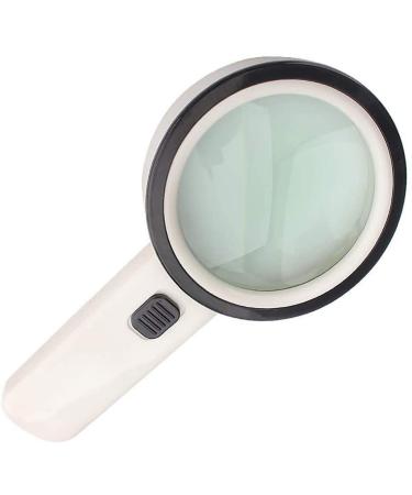 ES for Hobbies Reading Magnifier 30 Times High-Definition Handheld with LED Light High Magnification Suitable for Children Students to Read Identifi Better Life