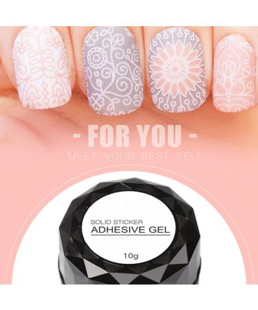 Brushes Nail Rhinestone Glue Press On Nails Tips Solid Patch Gel Glue Manicure Gel Glue 10G - Buy Online on GoSupps.com