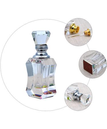SOLUSTRE Perfume Bottle Hair Scrunchie Chiffon Mini Empty Dropper Bottle Glass Essential Oil Dispenser Perfume Vial Small Perfume Dropper Bottle Glass Dropper Bottle Glass Bottle Crystal - Buy Online on GoSupps.com
