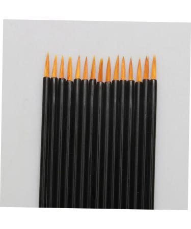 Baluue 100pcs Eye Makeup Tools Eyebrow Liner Brush Eyeliner Lip Liner Marker Lip Makeup Brushes Orange - Buy Online on GoSupps.com