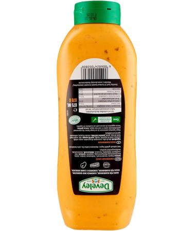  Italian Gourmet E.R. Develey Gluten-Free Hamburger Sauce Spicy and Creamy 875 ml + 400 g can - Buy Online on GoSupps.com