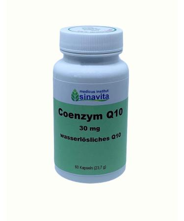 Coenzyme Q10 60 caps. vegetarian capsule shell German production