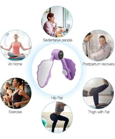 Pelvic Floor Exerciser Women Pelvic Floor Muscle Trainer 360 Rotatable Smart Hip Body Trainer 3 Levels Adjustable for Hip Leg Inner Thigh Correction Exercise Equipment - Buy Online on GoSupps.com