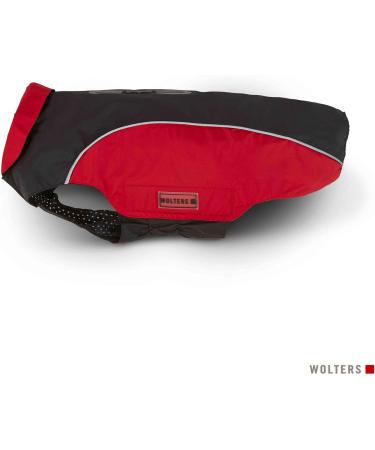 Wolters Easy Rain Jacket - Black/Red | 56 cm Back Length | International Shipping Available - Buy Online on GoSupps.com