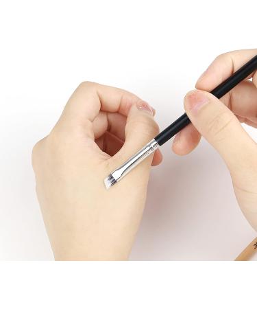 2-Piece Eyebrow Brush Set - Angled Duo Brush and Spoolie for Eyebrow and Eyelash Tinting - Buy Online on GoSupps.com