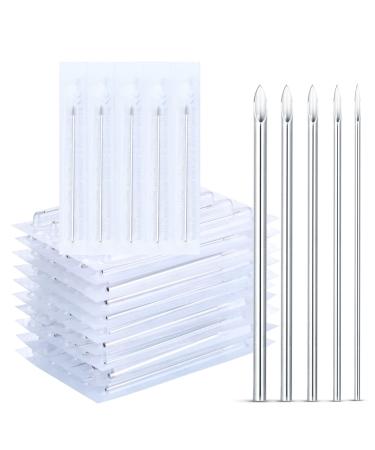 Xpircn 50PCS Mixed Piercing Needles Stainless Steel 12G 14G 16G 18G 20G Sterile Disposable Hollow Piercing Needles Ear Nose Lip Belly Body Piercing Needles