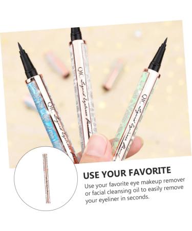 SOESFOUFU No Smudge Eyeliner Natural Eyeliner Girl Eyeliner Black Waterproof Eyeliner Women Eyeliner Liquid - Buy Online on GoSupps.com