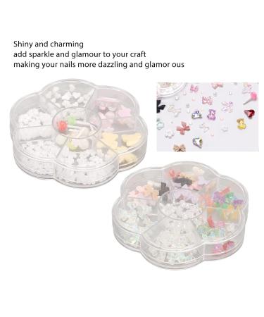 Colorful Resin Nail Crystal Rhinestones Shiny Multiple Sizes Portable for Daily Work Travel - Buy Online on GoSupps.com