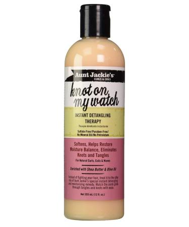 Aunt Jackie's Knot On My Watch Detangling Therapy 12oz (354ml) - 2 Pack - Buy Online on GoSupps.com