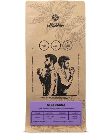 Coffee Broastery Coffee Beans Set 2x1kg 2000g | Nicaragua Colibr Azul | Brazil Guaxupe | Specialty Coffee | Freshly Roasted - Buy Online on GoSupps.com