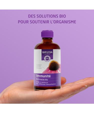 WELEDA - EPB Organic Echinacea - Immunity - Natural Food Supplement - Helps strengthen immune defenses - Organic** - Vegan** -100ml - Buy Online on GoSupps.com