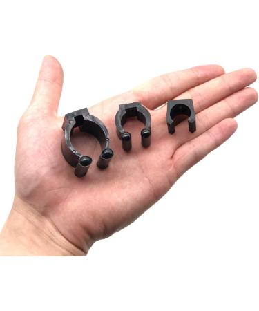 YXCX 15 Pcs Billiards Snooker Cue Clips - Pool Cue Holder Set (5 Big, 5 Medium, 5 Small Size) - Fishing Rod Clip Billiards Accessories - Buy Online on GoSupps.com