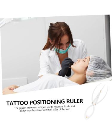 FRCOLOR 1 Pc Lady Tools Eyebrow Measuring Ruler Women Eyebrow Ruler Calipers Eyebrow Stickers Portable Miss - Buy Online on GoSupps.com