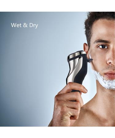 Buy Electric Razor for Men - Waterproof Cordless Electric Shaver with Pop-up Trimmer - Wet & Dry Use - Buy Online on GoSupps.com