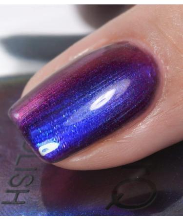 DouborQ Sparkling Chrome Nail Polish 15ml/0.52Fl Oz Holographic Chameleon Nail Polish Long-lasting Shimmer and Iridescent Effect - Buy Online on GoSupps.com