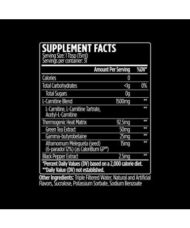 VMI Sports L-Carnitine 1500mg - Stimulant-Free Thermogenic for Men & Women | Liquid Fat Loss Support (Miami Vice - Buy Online on GoSupps.com