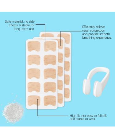  Boxiatil Nasal dilator for nasal breathing and sleep clips against snoring anti-snoring anti-snoring device anti-snoring - Buy Online on GoSupps.com