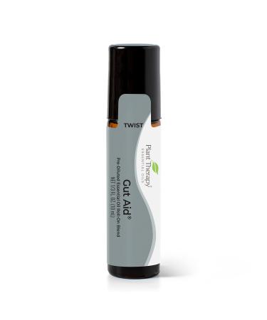 Plant Therapy Gut Aid Essential Oil Blend Roll-On 10 mL (1/3 oz) 100% Pure Pre-Diluted Roll-On Natural Aromatherapy