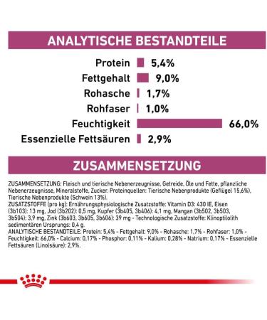 Royal Canin Veterinary Renal | 12 x 200 g | All-Natural Dietetic Food for Adult Dogs | May Support Renal Function in Chronic Renal Failure | Mousse - Buy Online on GoSupps.com