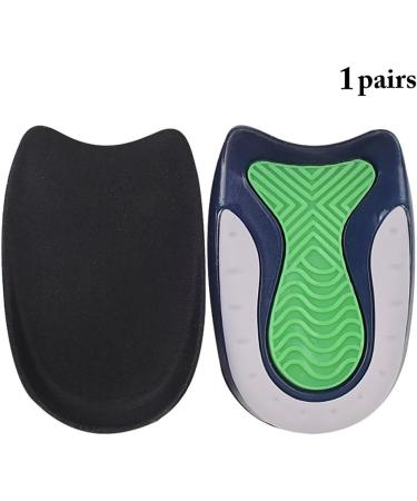 Unisex Heel Cushion - Nonslip Shock Absorbing Shoe Support Pads for TPE Pain Relief - 1 Pair - Buy Online on GoSupps.com