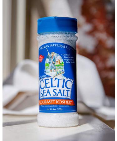 Celtic Sea Salt Gourmet Kosher Salt shaker 0.5-pound(pack of 1) - New