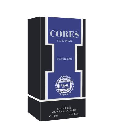 Hybrid & Company Cores For Men Timeless Subtle delicate Scent Perfume Mens Fragrance 3.4 Fl Oz - Buy Online on GoSupps.com