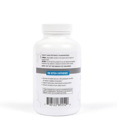 NBI Osteo-K Bone Support | Vitamin D & K Complex with Calcium Citrate Supplement | 45mg Vitamin K2 (MK4) | Promotes Strong Bone Health | 180ct Veggie Capsules - Buy Online on GoSupps.com
