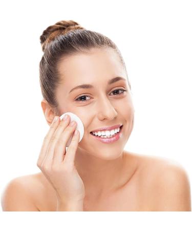 MSQ Cotton Rounds - 300 Count Makeup Remover Pads | 100% Pure Cotton Facial Cleansing Pads - Lint-Free - Buy Online on GoSupps.com