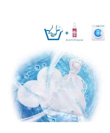 iCosow Reusable Makeup Remover Pads 15 Pcs | Organic Bamboo Cotton Rounds for Face | Wholesale Reusable Cotton Pads - White - Buy Online on GoSupps.com
