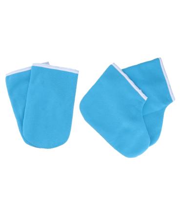 VINTORKY 1 Set Gloves and Booties Paraffin Wax Foot Cover Wax Gloves for Hands Moisturizing Gloves and Socks Wax Socks for Feet Paraffin Gloves Nursing Accessories Manicure Tools Work Care