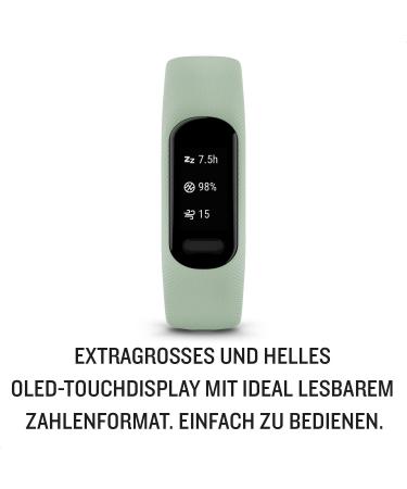 Buy Garmin V vosmart 5 Fitness Tracker - OLED Display Health Monitoring 7-Day Battery Life | International Shipping - Buy Online on GoSupps.com